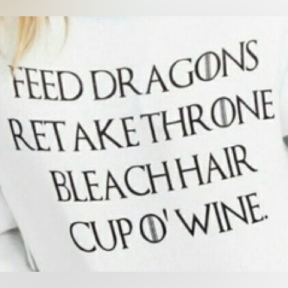 Wildfox Game Of Thrones Daenery’s List T-Shirt Size Medium Rare Limited Edition - Picture 1 of 7